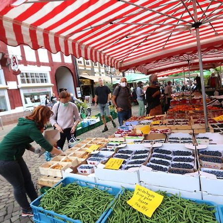 Fachwerk-Kultur-Pension Tangobruecke Einbeck Buitenkant foto