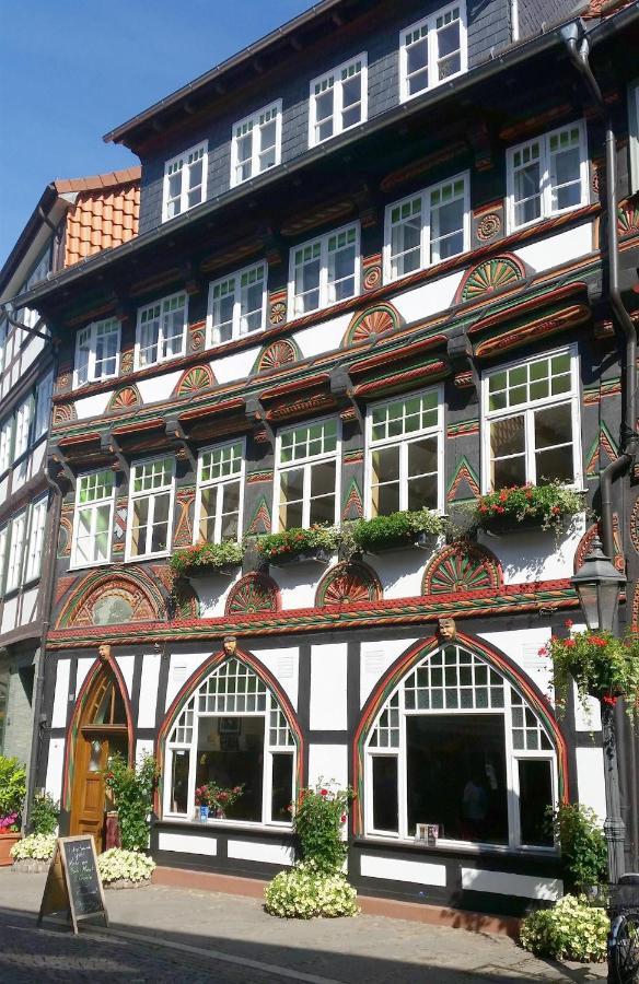 Fachwerk-Kultur-Pension Tangobruecke Einbeck Buitenkant foto