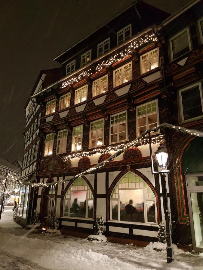 Fachwerk-Kultur-Pension Tangobruecke Einbeck Buitenkant foto