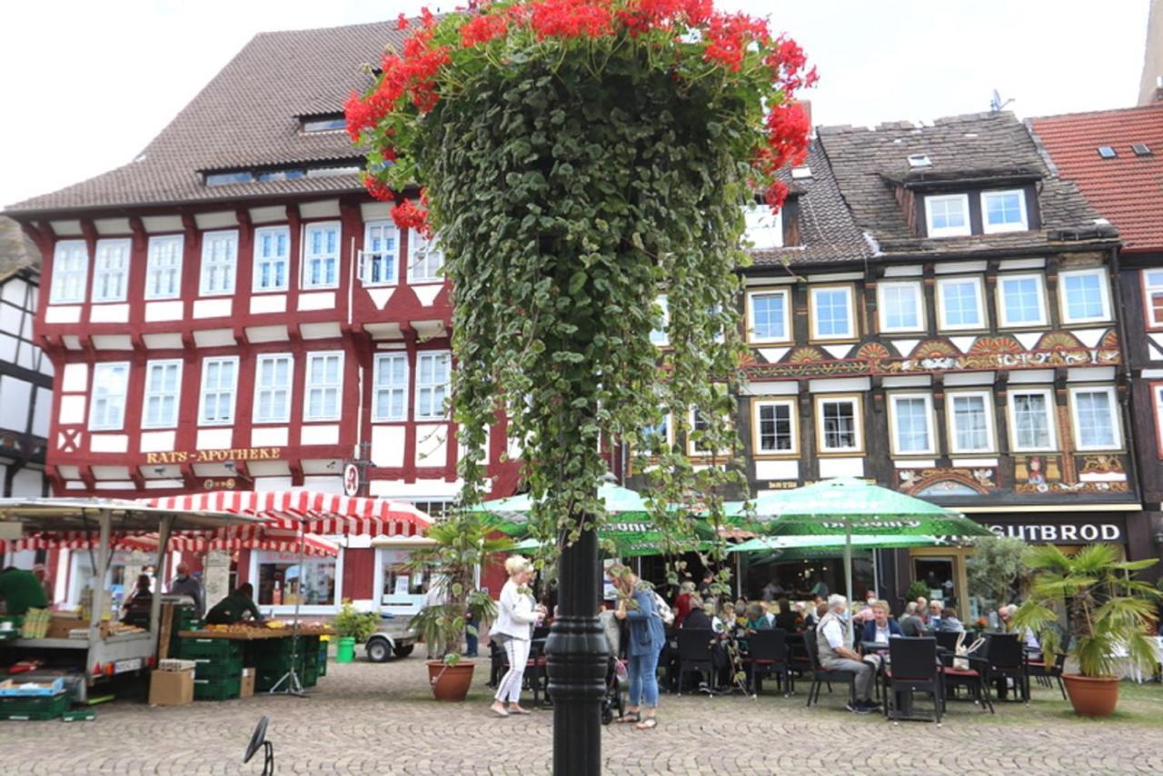 Fachwerk-Kultur-Pension Tangobruecke Einbeck Buitenkant foto