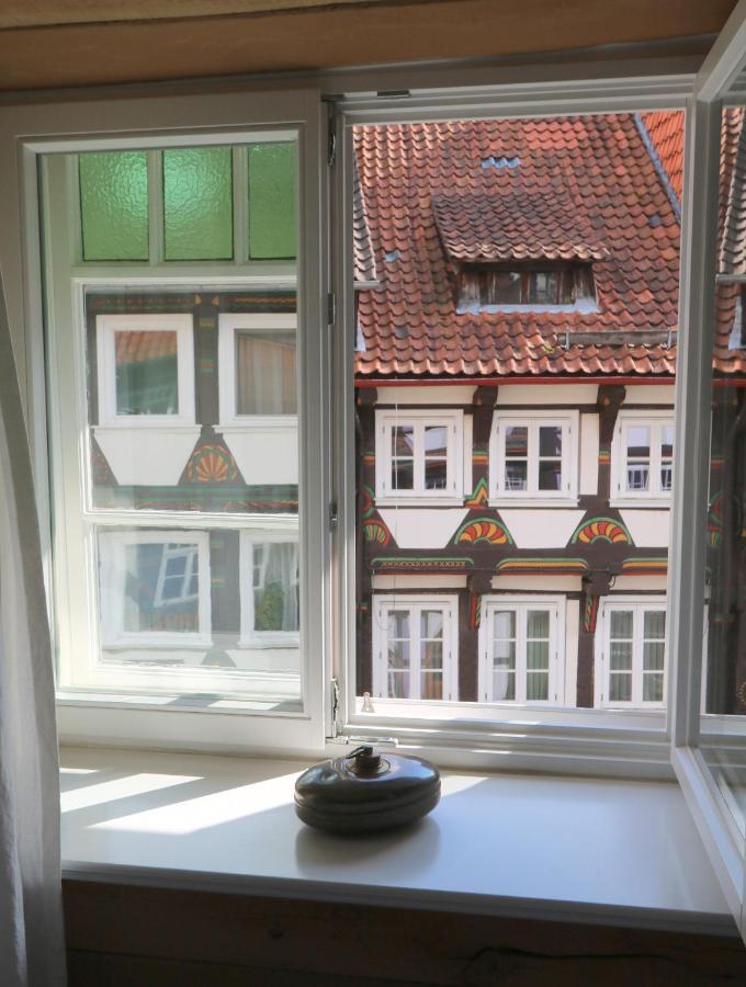 Fachwerk-Kultur-Pension Tangobruecke Einbeck Buitenkant foto