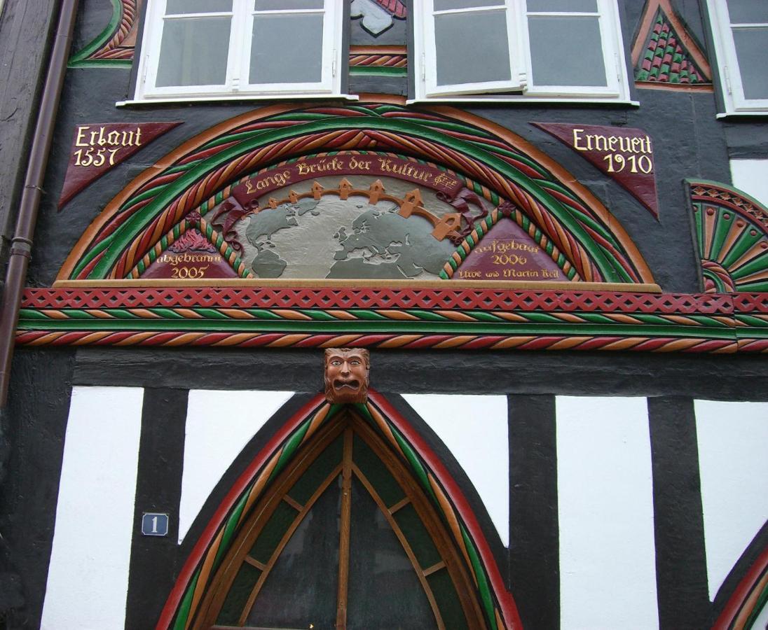 Fachwerk-Kultur-Pension Tangobruecke Einbeck Buitenkant foto
