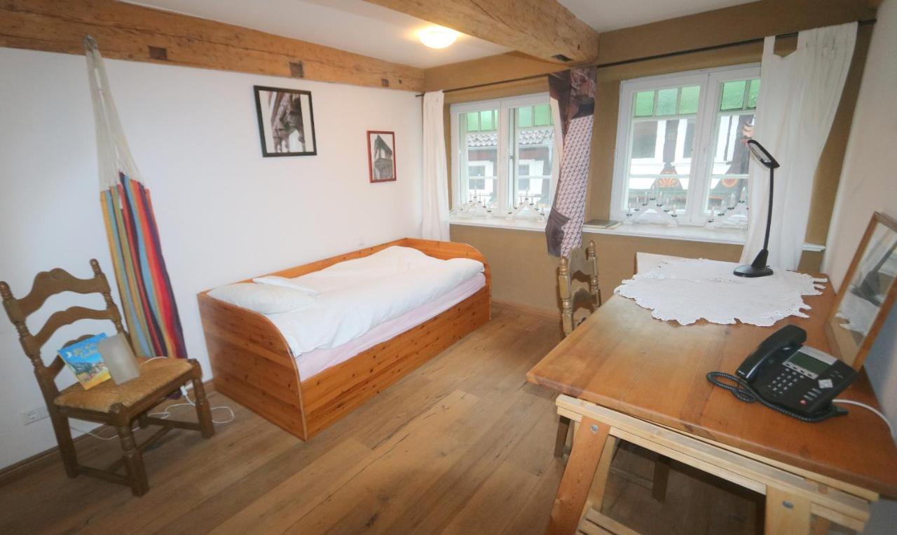 Fachwerk-Kultur-Pension Tangobruecke Einbeck Buitenkant foto